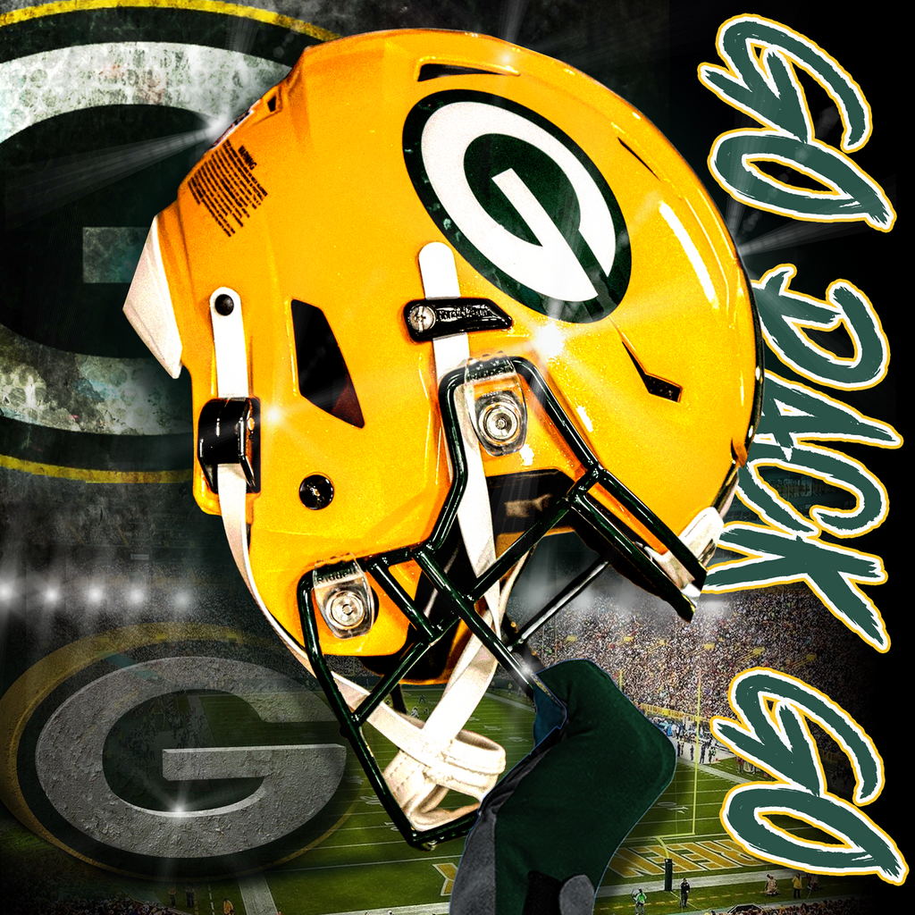 Football Wall Art 12x12"