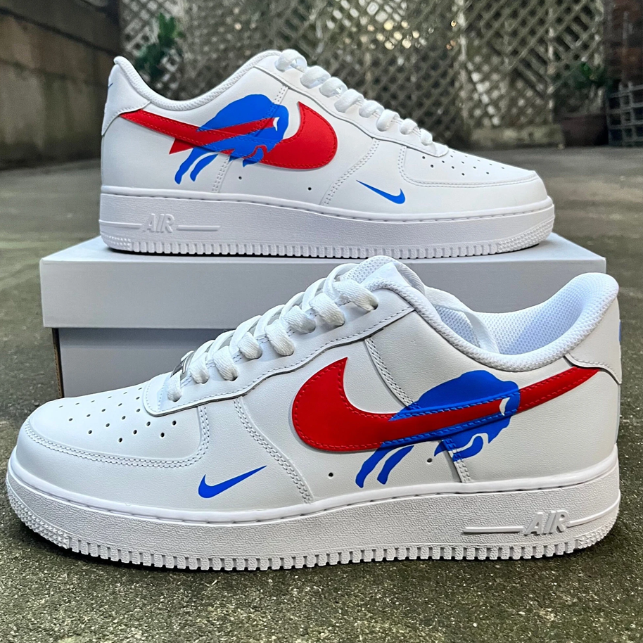 Custom NIKE Air Force 1's - Any Team (Style 2)