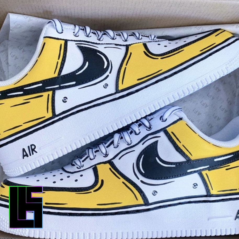 Custom AF1 - Cartoon Style